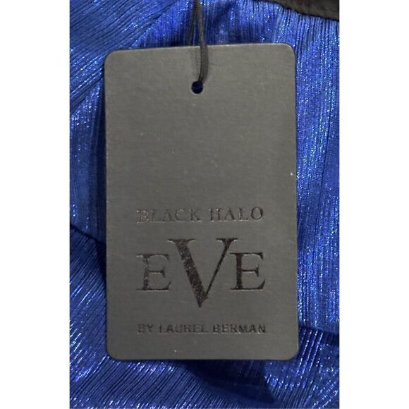 BLACK HALO DOLAN GOWN | 253947 in Sapphire Glow NWT Size 10 - Picture 10 of 10